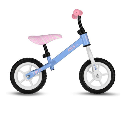 Біговел NILS FUN RB134, блакитно-рожевий