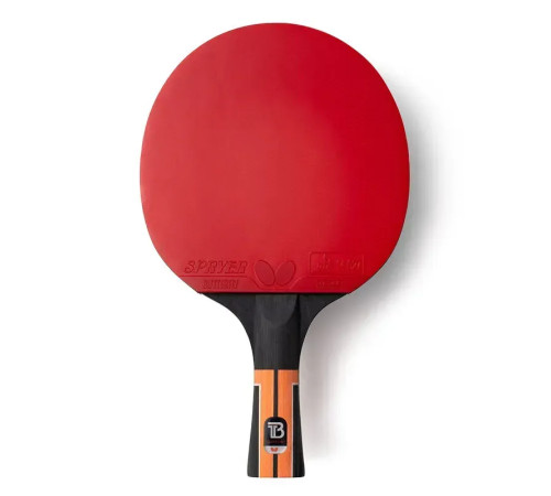 Ракетка для настільного тенісу Butterfly Timo Boll Comfort Junior FL, чорно-червона