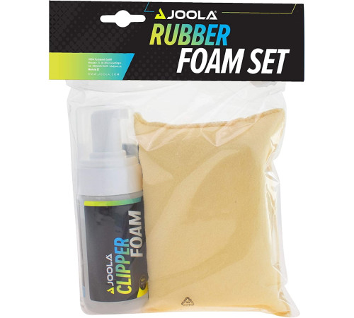 Набір для чищення ракетки для настільного тенісу Joola Rubber Foam Набір для чищення ракетки для настільного тенісу Joola Rubber Foam