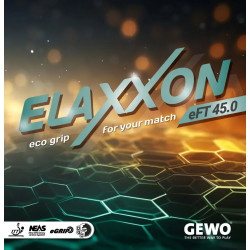 Накладка для ракетки Gewo Elaxxon eFT 45.0 2.1, чорна