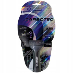 Ракетка для настільного тенісу DONIC CarboTec 900, чорно-червона