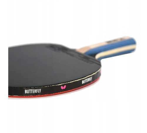 Ракетка для настільного тенісу BUTTERFLY Timo Boll Silver, чорно-червона Ракетка для настільного тенісу BUTTERFLY Timo Boll Silver, чорно-червона