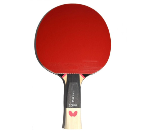 Ракетка для настільного тенісу BUTTERFLY Timo Boll SG99, чорно-червона Ракетка для настільного тенісу BUTTERFLY Timo Boll SG99, чорно-червона