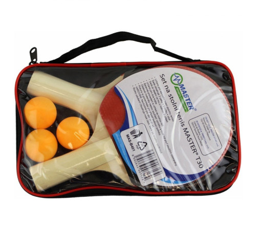 Набір для настільного тенісу MASTER T30, чорно-червоний