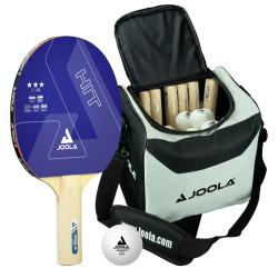 Набір для настільного тенісу Joola Bag Set Hit, чорно-червоний