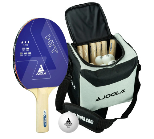 Набір для настільного тенісу Joola Bag Set Hit, чорно-червоний Набір для настільного тенісу Joola Bag Set Hit, чорно-червоний