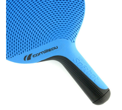 Ракетка для настільного тенісу Cornilleau SOFTBAT OUTDOOR, блакитна Ракетка для настільного тенісу Cornilleau SOFTBAT OUTDOOR, блакитна