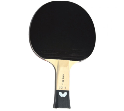 Ракетка для настільного тенісу BUTTERFLY Timo Boll SG11, чорно-червона Ракетка для настільного тенісу BUTTERFLY Timo Boll SG11, чорно-червона