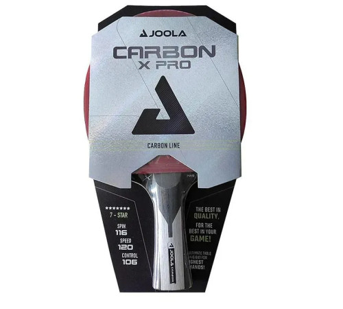 Ракетка для настільного тенісу Joola Carbon X Pro, чорно-червона Ракетка для настільного тенісу Joola Carbon X Pro, чорно-червона