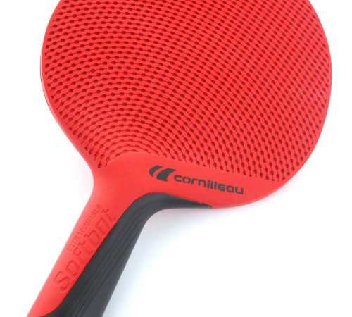 Ракетка для настільного тенісу Cornilleau SOFTBAT OUTDOOR, червона Ракетка для настільного тенісу Cornilleau SOFTBAT OUTDOOR, червона