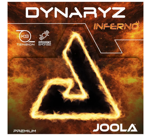 Накладка для ракетки Joola Dynaryz Inferno 2.0, червона Накладка для ракетки Joola Dynaryz Inferno 2.0, червона