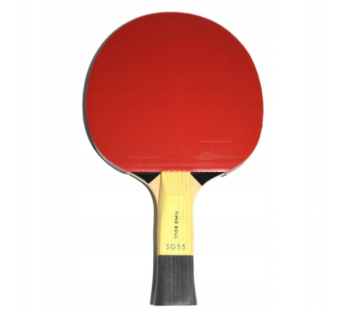 Ракетка для настільного тенісу BUTTERFLY Timo Boll SG55, чорно-червона Ракетка для настільного тенісу BUTTERFLY Timo Boll SG55, чорно-червона