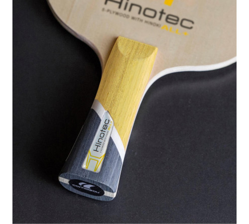 Онова для ракетки Cornilleau HINOTEC ALL+ CONCAVE, бежево-жовта