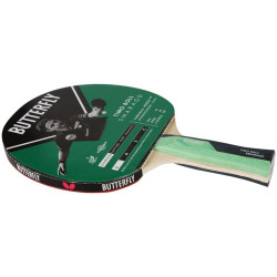 Ракетка для настільного тенісу BUTTERFLY Timo Boll Smaragd, чорно-червона