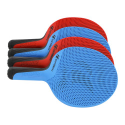 Набір для настільного тенісу Cornilleau QUATTRO SOFTBAT, червоно-синій