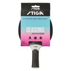 Ракетка для настільного тенісу Stiga Seasons Anywhere Black FL, чорно-червоний