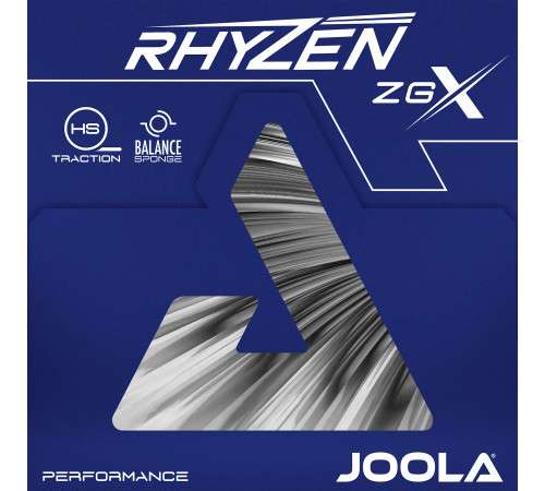 Накладка для ракетки Joola Rhyzen ZGX 2.0, чорна Накладка для ракетки Joola Rhyzen ZGX 2.0, чорна