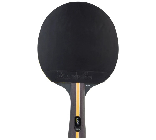 Ракетка для настільного тенісу Stiga Trinity 3 Star FL, чорно-червона