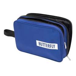 Подвійний чохол на ракетку для настільного тенісу Butterfly Logo 2019, синій