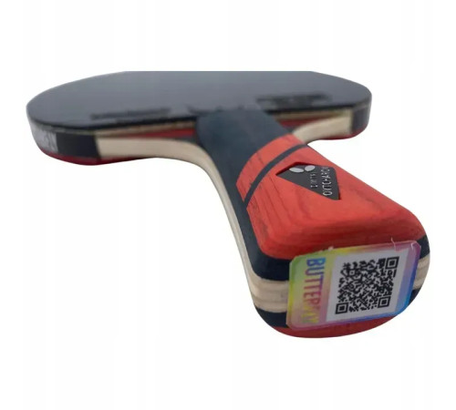 Ракетка для настільного тенісу Butterfly Ovtcharov, чорно-червоний