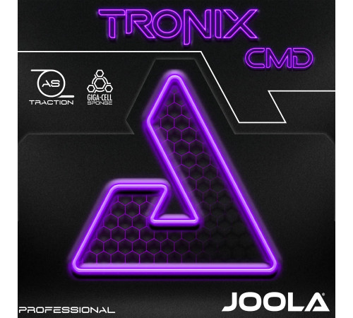 Накладка для ракетки Joola Tronix CMD 2.0, чорна Накладка для ракетки Joola Tronix CMD 2.0, чорна
