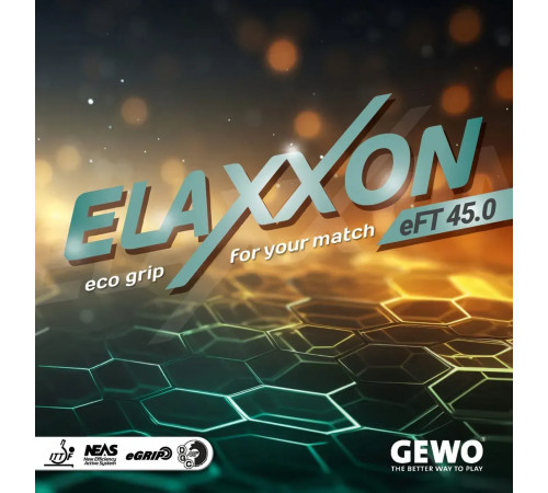 Накладка для ракетки Gewo Elaxxon eFT 45.0 2.1,червона