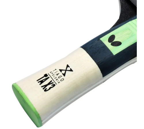 Ракетка для настільного тенісу Butterfly Tiago Apolonia TAX3, червона