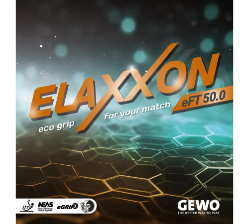 Накладка для ракетки Gewo Elaxxon eFT 50.0 1.9, червона