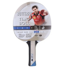 Ракетка для настільного тенісу Butterfly Timo Boll Platinum, чорно-червона