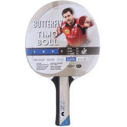 Ракетка для настільного тенісу Butterfly Timo Boll Platinum, чорно-червона