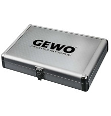 Кейс для настільного тенісу Gewo Batcase Alu-Safe, сірий