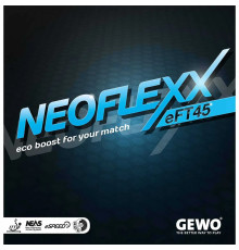 Накладка для ракетки Gewo Neoflexx eFT 45 2.1, зелена