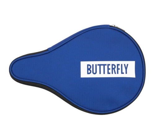 Чохол на ракетку для настільного тенісу Butterfly Logo Case Round, синій