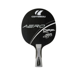 Ракетка для настільного тенісуCornilleau AERO OFF+ SOFT CARBON, чорна