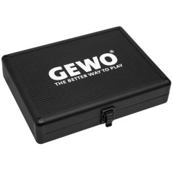 Кейс для настільного тенісу Gewo Double Batcase Alu-Safe, чорний