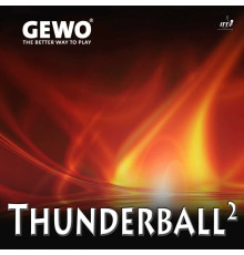 Накладка для ракетки Gewo Thunderball² 2.1, чорна