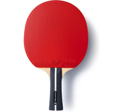 Ракетка для настільного тенісу Butterfly Ovtcharov Prime C Carbon FL, чорно-червона