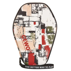 Чохол для ракетки Gewo Graffiti 3, різнокольоровий