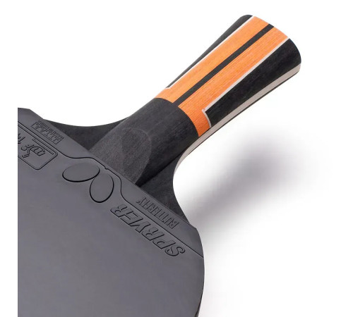 Ракетка для настільного тенісу Butterfly Timo Boll Comfort FL, чорно-червона