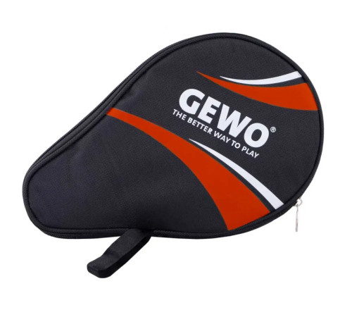 Чохол для ракетки Gewo Round Cover Master з відділенням для м'ячів, чорно-червоний