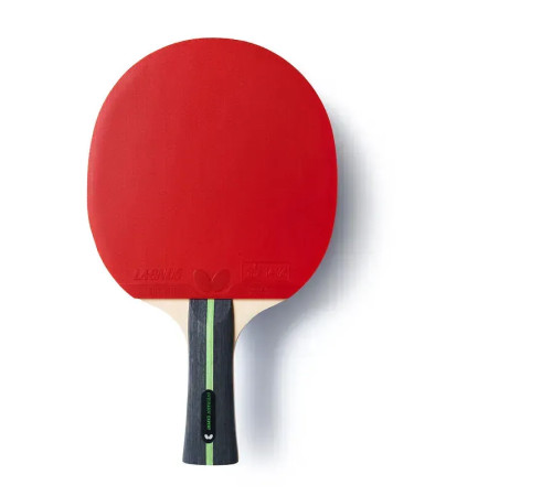 Ракетка для настільного тенісу Butterfly Ovtcharov Expert FL, чорно-червона