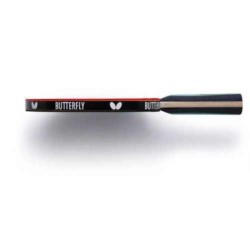 Ракетка для настільного тенісу Team Butterfly Advance FL, чорно-червона