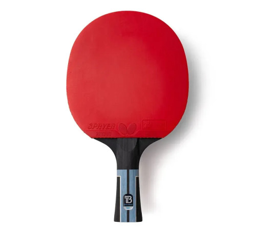 Ракетка для настільного тенісу Butterfly Timo Boll Progress FL, чорно-червона