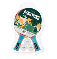 Набір для настільного тенісу Thunder PING-SET, червоний