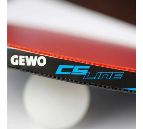 Ракетка для настільного тенісу Gewo CS Energy Power FL, чорно-червона Ракетка для настільного тенісу Gewo CS Energy Power FL, чорно-червона