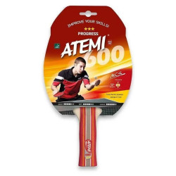 Ракетка для настільного тенісу Atemi 600, червоний