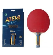 Ракетка для настільного тенісу Atemi 1000 Pro-Line, червона
