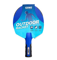 Ракетка для настільного тенісу Gewo Outdoor Blue FL, чорно-синій