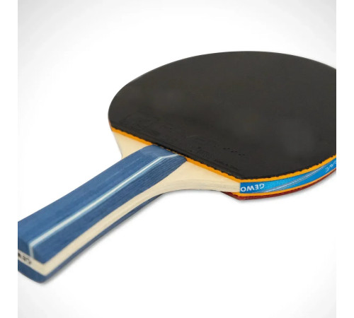 Ракетка для настільного тенісу Gewo Rave Junior FL, чорно-червона