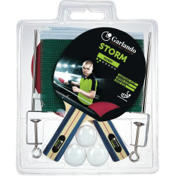 Набір для настільного тенісу Garlando Storm Plus, чорно-червоний